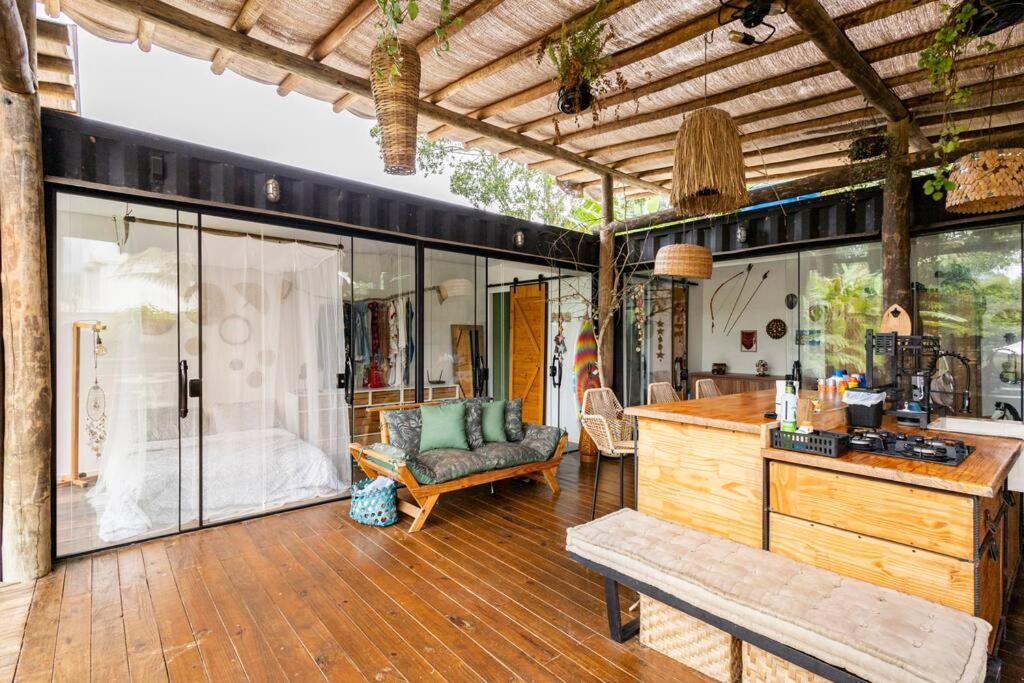 Casa Aconchegante A 700 Metros Da Praia Camburi  Exterior foto